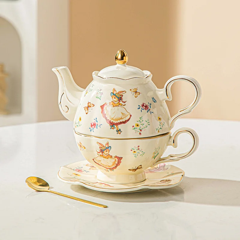 Coffee Tea Drawing - Tazza in Ceramica con Disegno di