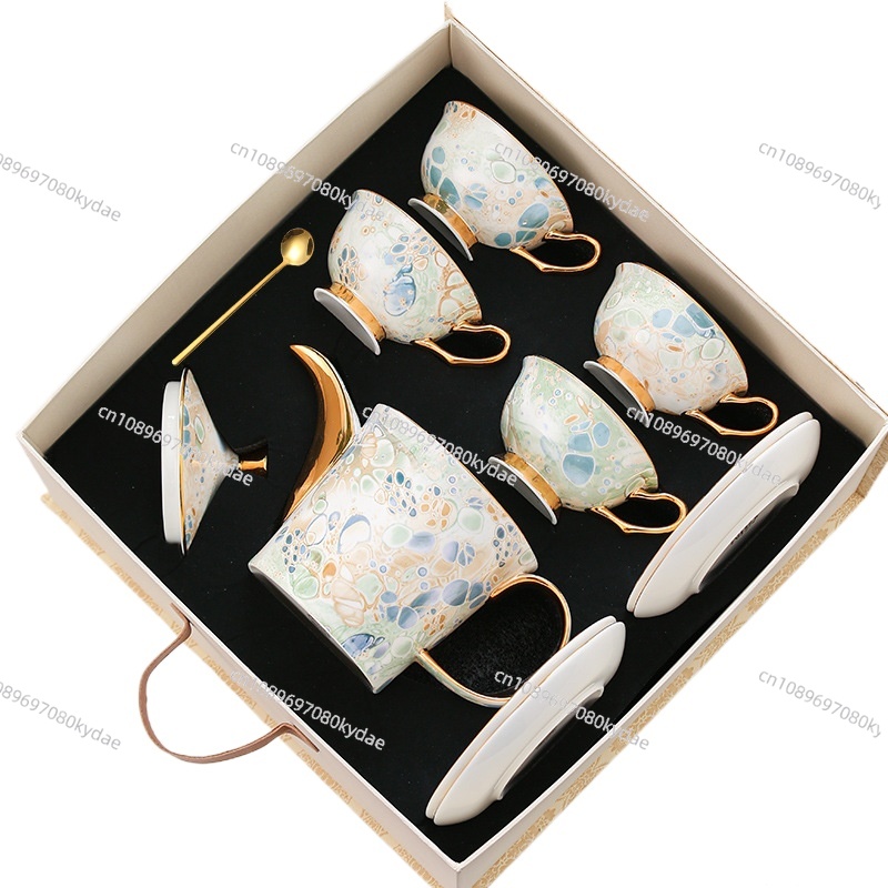 Coffee Tea Gift - Tazza da caffè in ceramica, teiera