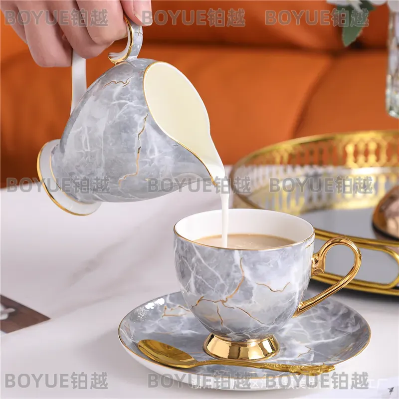 Set di Tazze e Piattini in Por - Coffee Tea Gift recensione e prezzo