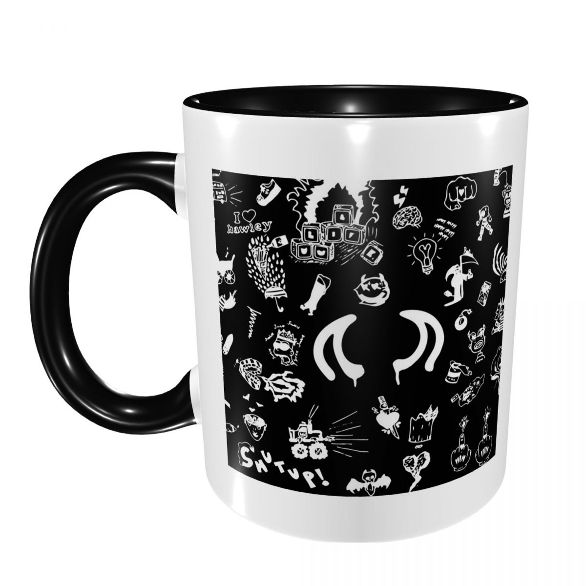 Tazza in Ceramica con Disegni  - Coffee Tea Drawing recensione e prezzo